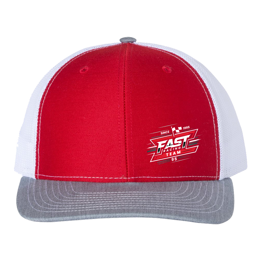112_Red White Heather Grey