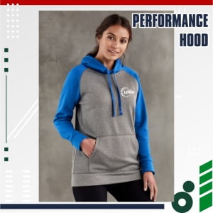 Ladies Hype Two Tone Hoodie