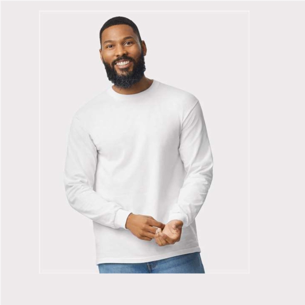 Adult Gildan Heavy Cotton Long Sleeve Tee