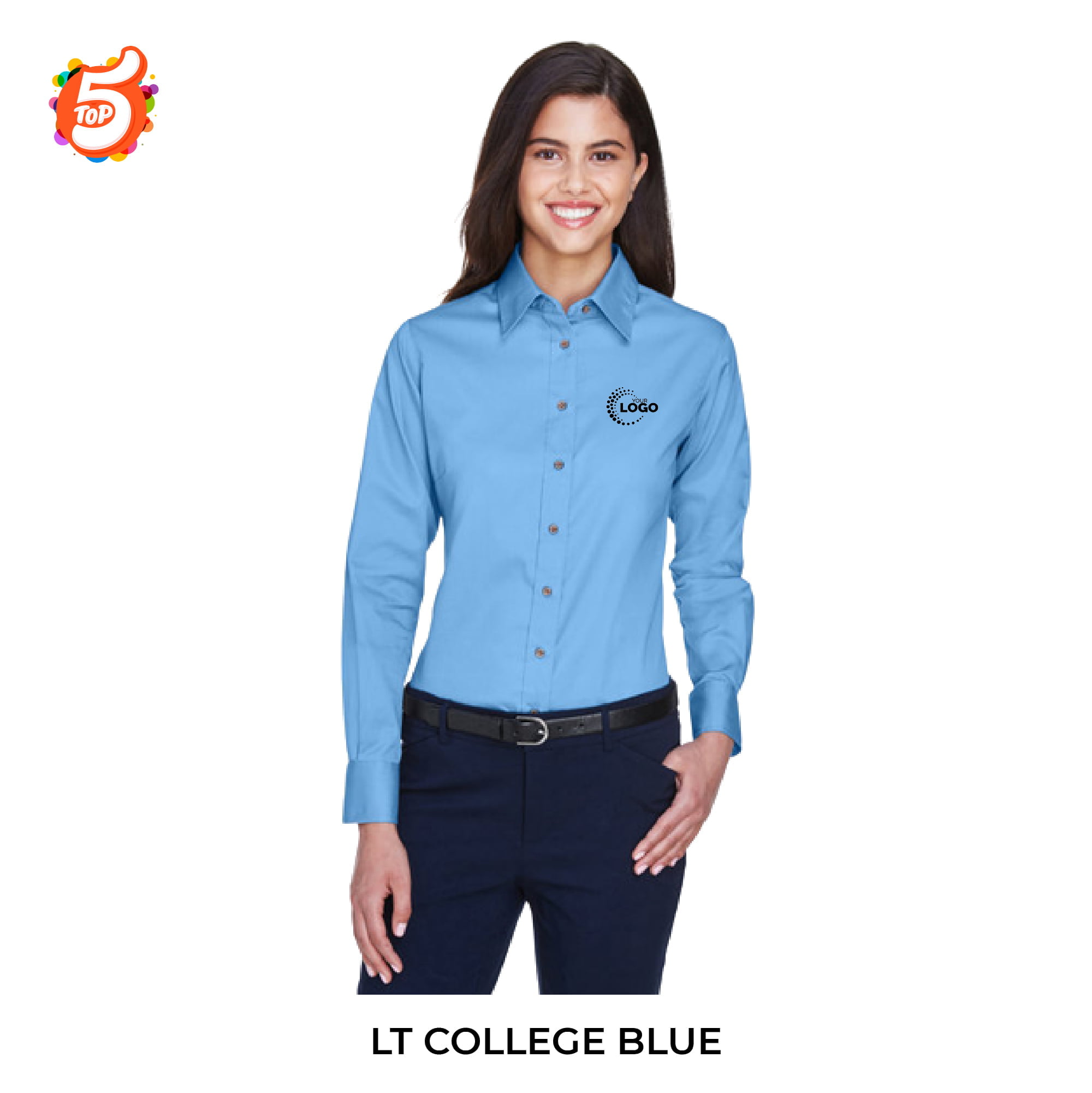 Lt College Blue