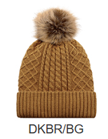 Cable Knit Toque With Satin Lining 9 Cable Knit Toque With Satin Lining - Image 9