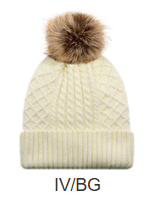 Cable Knit Toque With Satin Lining 8 Cable Knit Toque With Satin Lining - Image 8