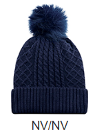 Cable Knit Toque With Satin Lining 6 Cable Knit Toque With Satin Lining - Image 6