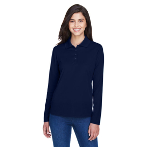 Ladies Performance Long-Sleeve Polo