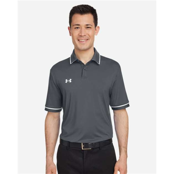 Mens UA Tipped Performance Polo - Image 5