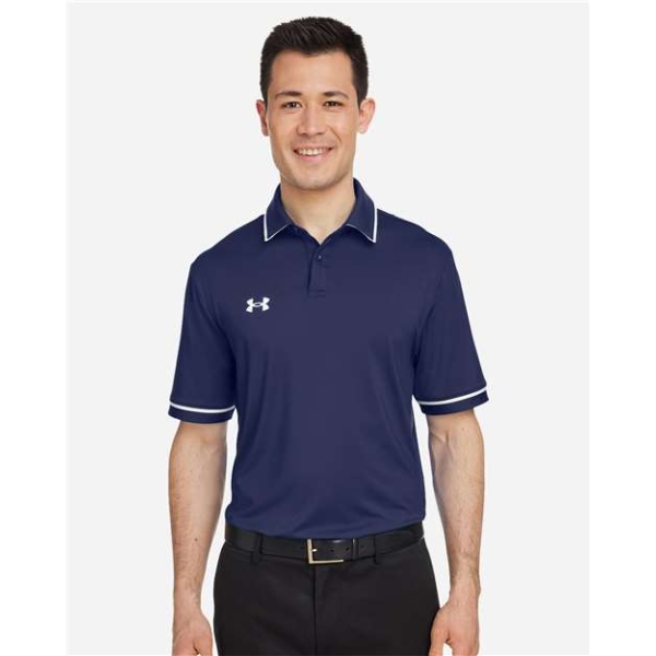 Mens UA Tipped Performance Polo - Image 6