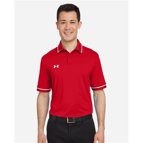 Mens UA Tipped Performance Polo