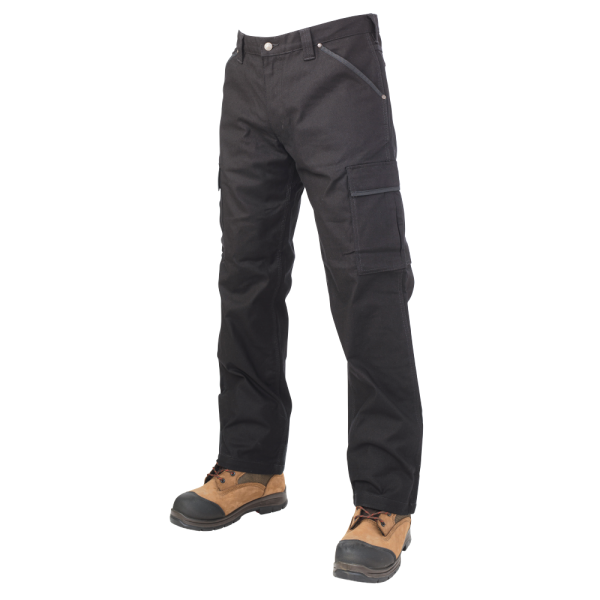 Mens Tough Duck Relaxed Fit Flex Duck Cargo Pant