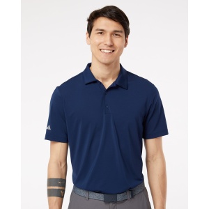 Mens Adidas Solid Polo