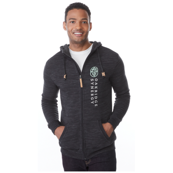 Mens Ten-Tree Space Dye Zip Hoodie