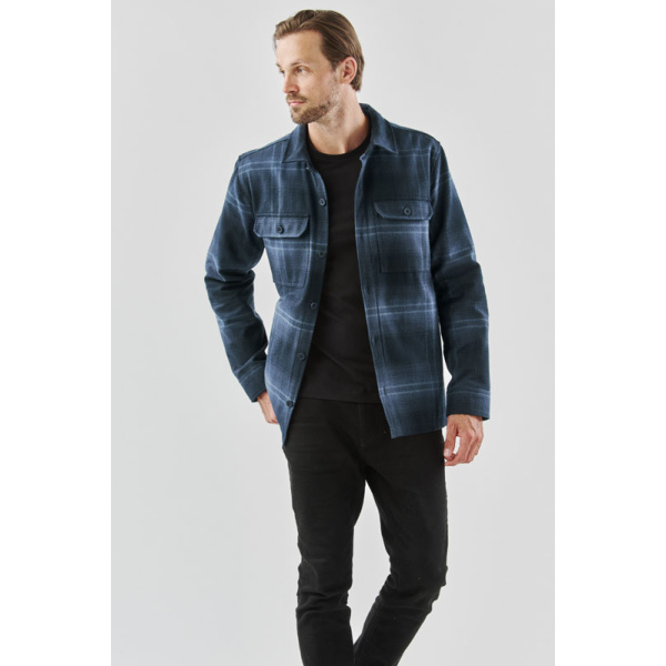 Mens Highland Plaid Shacket