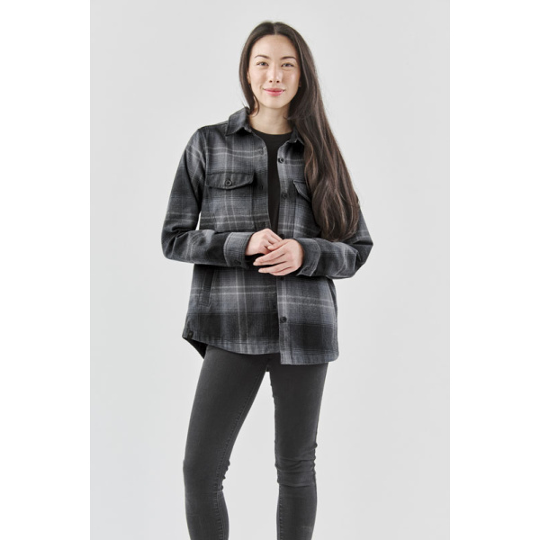 Ladies Highland Plaid Shacket