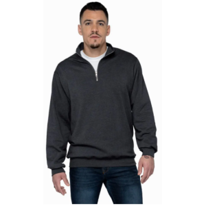 Adult Earth Wash Qtr Zip Sweatshirt