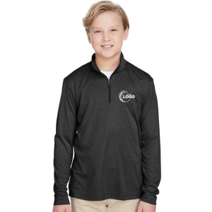 Youth Zone Sonic Heather Performance Quarter-Zip