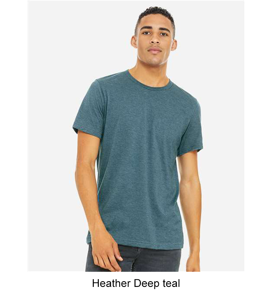 3001cvc Heather Deep teal