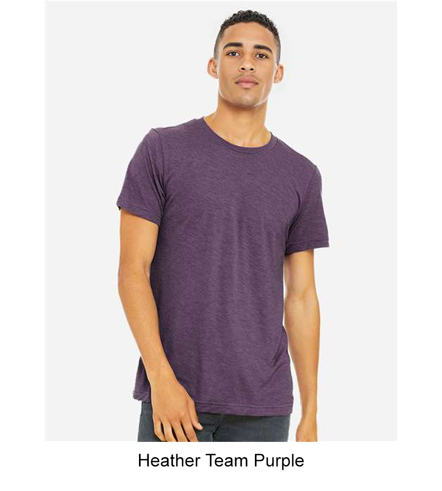 3001cvc Heather Team Purple