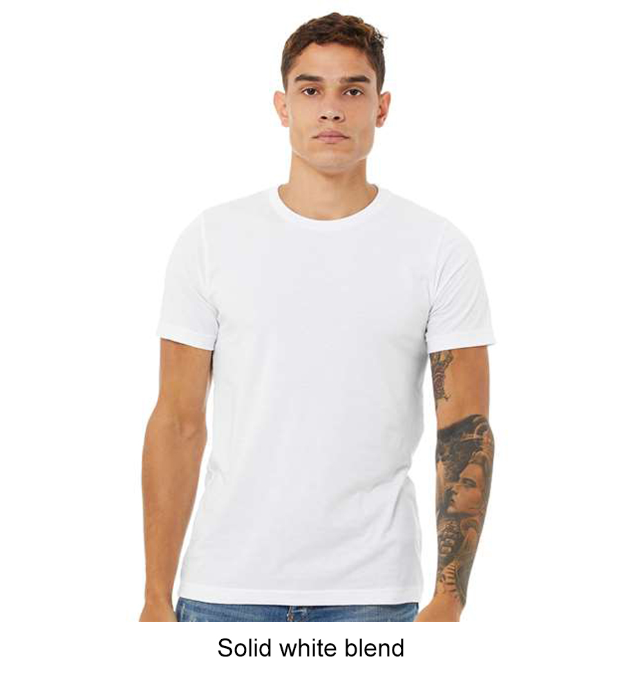 3001cvc Solid white blend