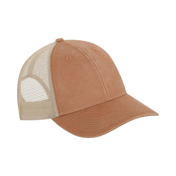 Adult Pigment Dyed Truck Mesh Back Cap