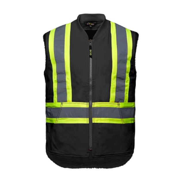 Adult Cotton Canvas Hi-Vis Vest