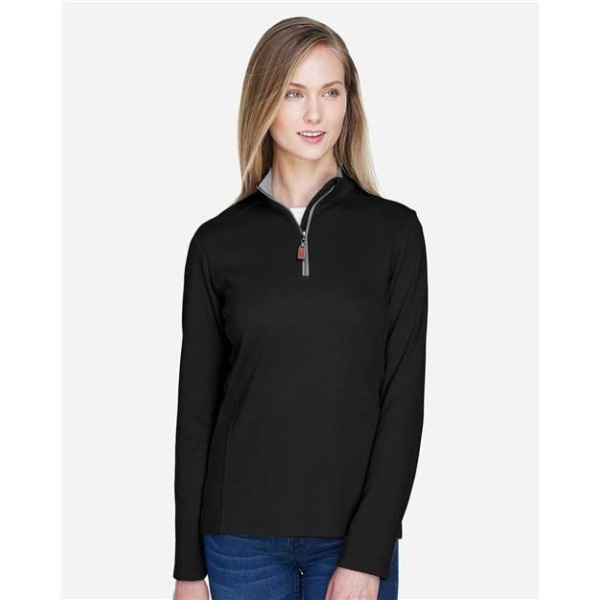Ladies Performance Quarter Zip Pullover
