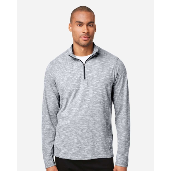 Mens Eclipse Jacquard Qtr Zip