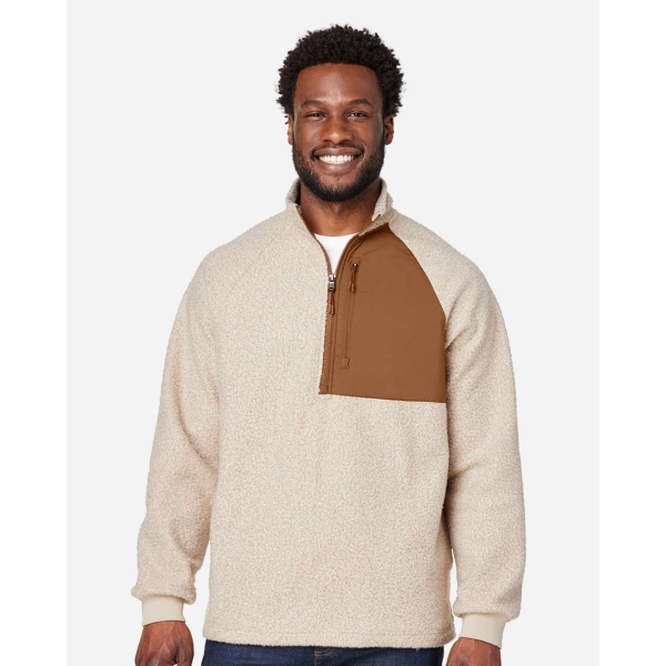 Mens Aura Qtr Zip Sweater