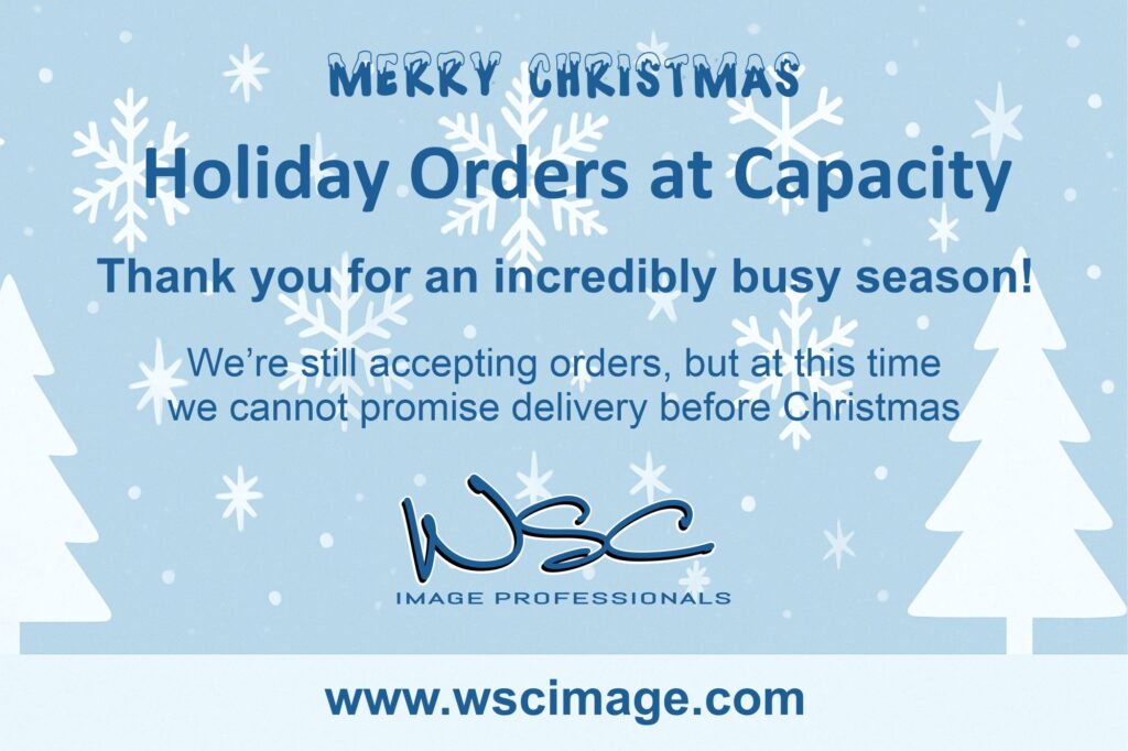 christmas production banner wsc