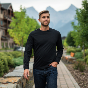 Mens Stockton Long Sleeve Tee