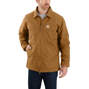 Carhartt Loose Fit Washed Duck Sherpa Lined Coat