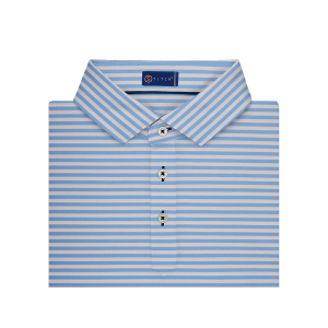 Mens STITCH® Club Stripe Polo Shirt