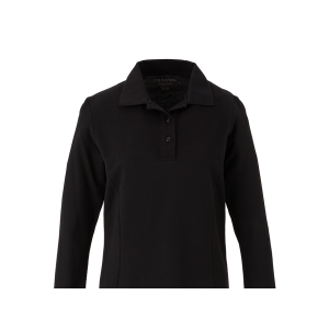 Ladies PALO Long Sleeve 100% Cotton Pique Polo