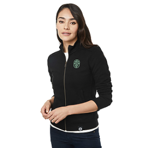 Ladies American Giant Moto Full Zip