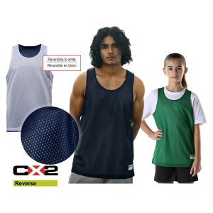 Adult Performance Pinnies Reversable Mesh Tank Top