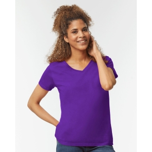 Ladies Gildan Heavy Cotton Vneck T-shirt