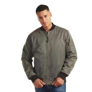 Mens Insulated Bomber Jacket