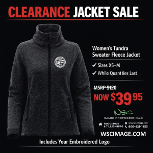 Ladies Tundra Sweater Fleece Jacket