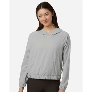 Ladies Ultra UVP Shoreline Long Sleeve Hooded Pullover