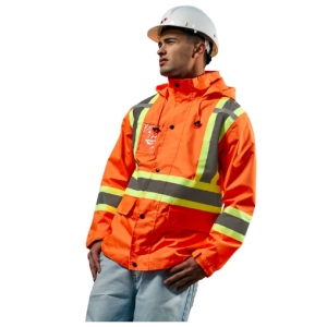 Adult Storm Full Length Hi Viz Raincoat