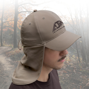 Adult UPF50+ Neck Flap style hat