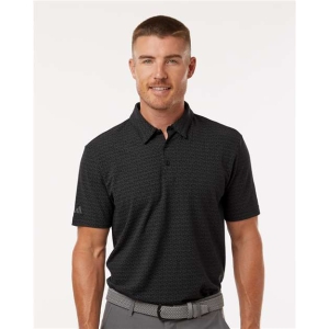 Mens Adidas Belended Printed Polo
