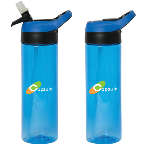 Veil 650ml Tritan Bottle with push button lid