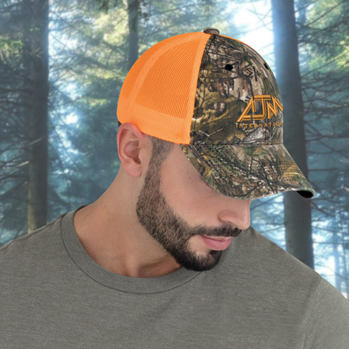 Adult Enzyme Washed Real Tree Mesh Back Camo Cap 3 Adult Enzyme Washed Real Tree Mesh Back Camo Cap - Image 3