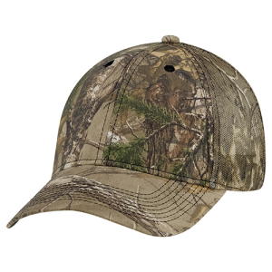 Adult Brushed PolyCotton Real Tree Camo Cap