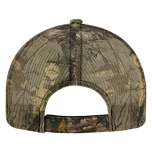 Adult Brushed Polycotton Real Tree Camo Cap 3 Adult Brushed PolyCotton Real Tree Camo Cap - Image 3