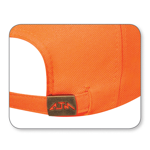 Adult Safety Orange Real Tree Camo Cap 3 Adult Safety Orange Real Tree Camo Cap - Image 3