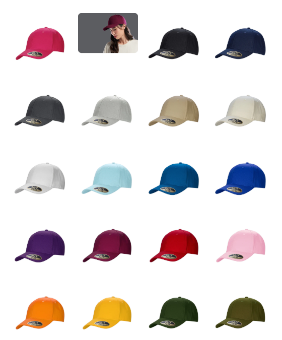 Adult Snap Back Cotton Cap 2 Adult Snap Back Cotton Cap - Image 2