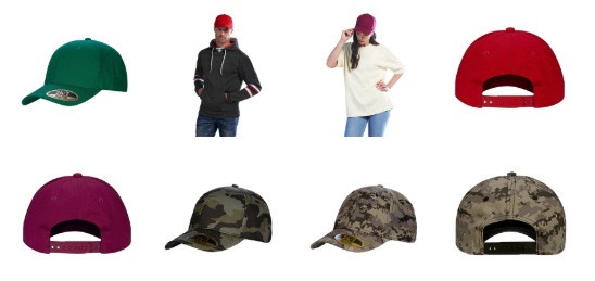 Adult Snap Back Cotton Cap 3 Adult Snap Back Cotton Cap - Image 3