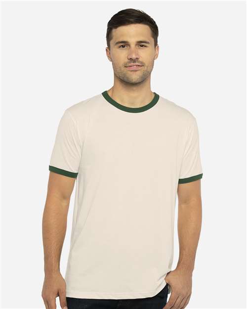 Adult Cotton Ringer Tee 5 Adult Cotton Ringer Tee - Image 5