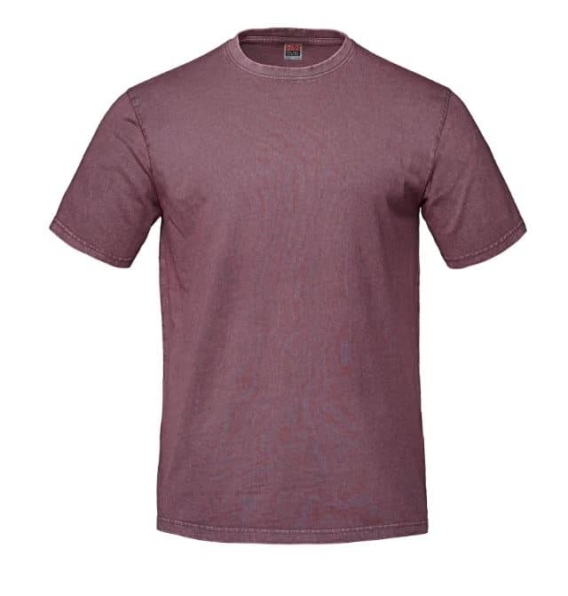 Horizon Vintage Wash Cotton Crewneck Tee 4 HORIZON Vintage Wash Cotton Crewneck Tee - Image 4