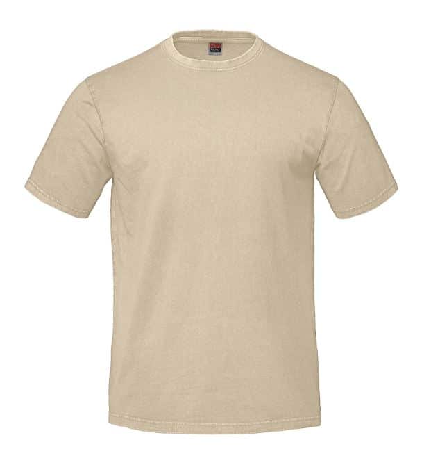 Horizon Vintage Wash Cotton Crewneck Tee 8 HORIZON Vintage Wash Cotton Crewneck Tee - Image 8